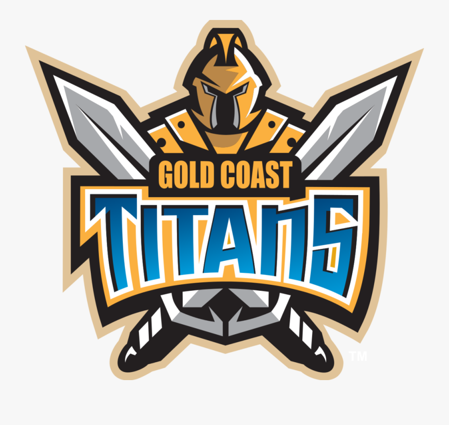 Gold Coast Titans Gold Coast Foot Centre - Gold Coast Titans Logo, Transparent Clipart