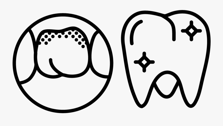 Gum Drawing Dental Art - Molar Icon Png, Transparent Clipart