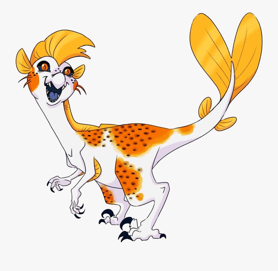 Koi Raptor Boi - Cartoon, Transparent Clipart