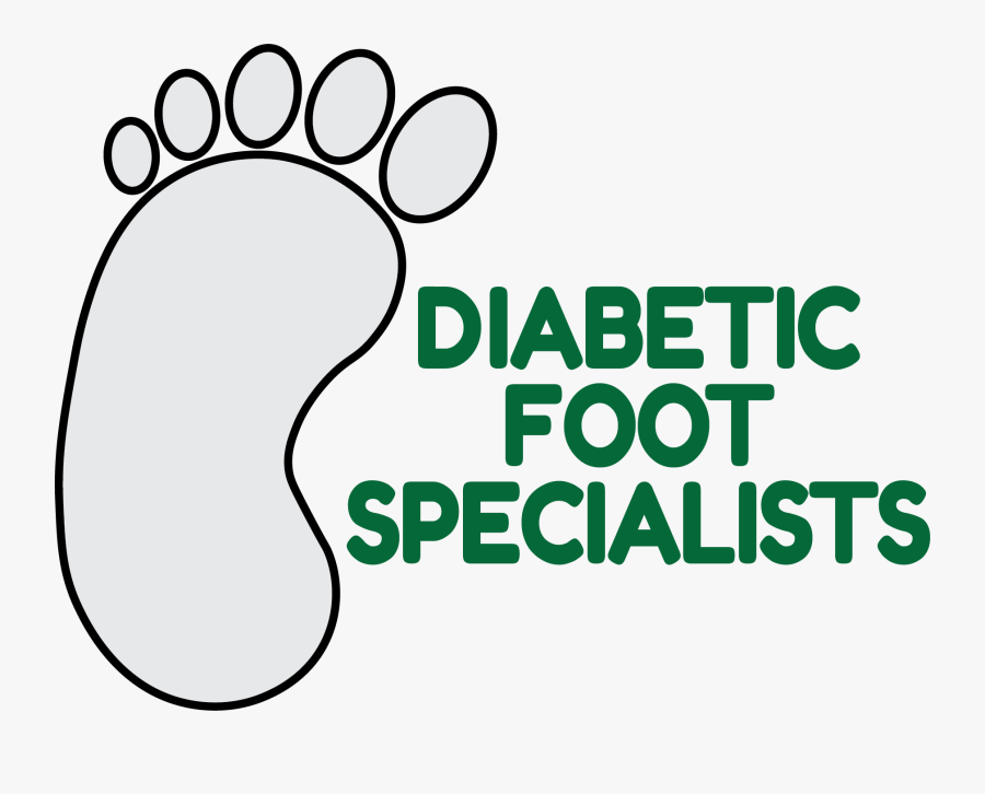 Diabetic Foot Specialists Logo - Line Art, Transparent Clipart