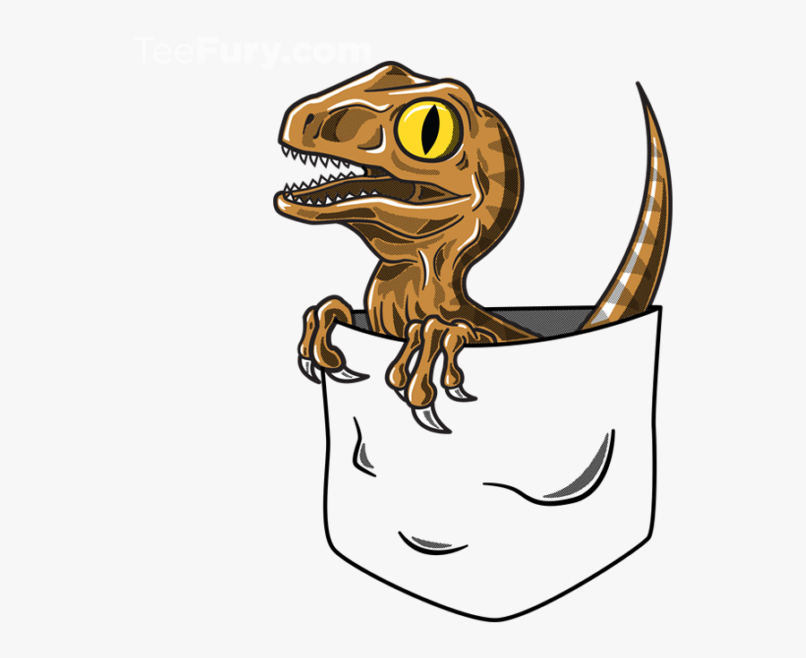Pocket Velociraptor, Transparent Clipart