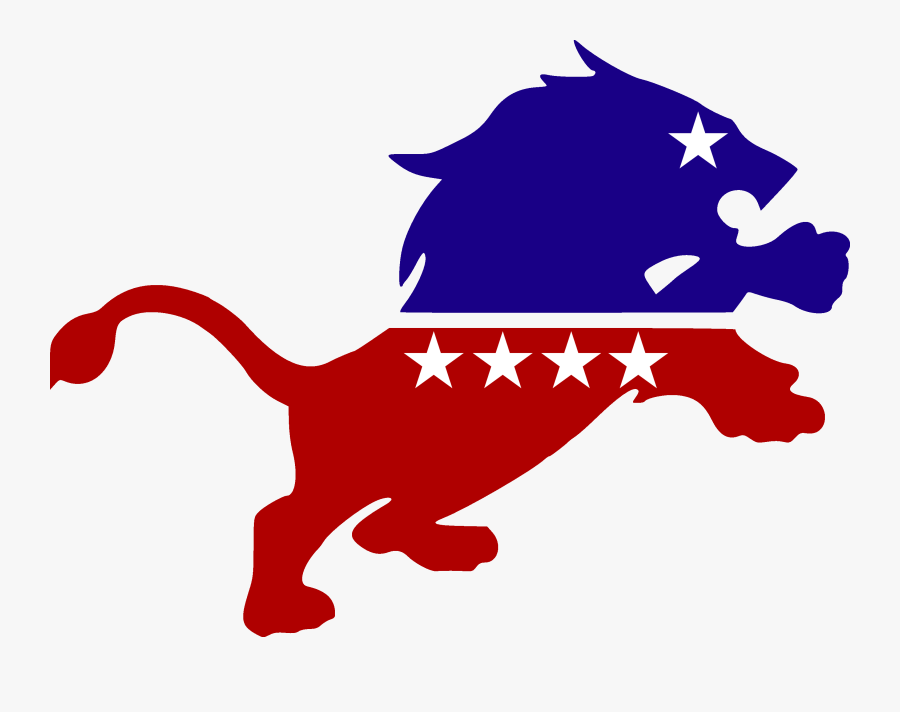 President Of The United States Make America Great Again - Trump 2020 With Lion, Transparent Clipart