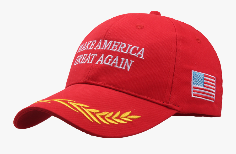 Clip Art Make America Great Again Hat Font - Baseball Cap, Transparent Clipart