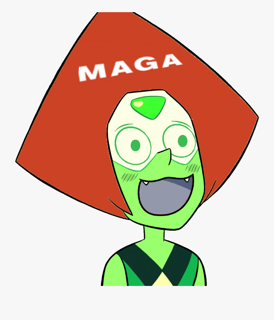 Maga Crippled America Green Clip Art Leaf - Cartoon, Transparent Clipart