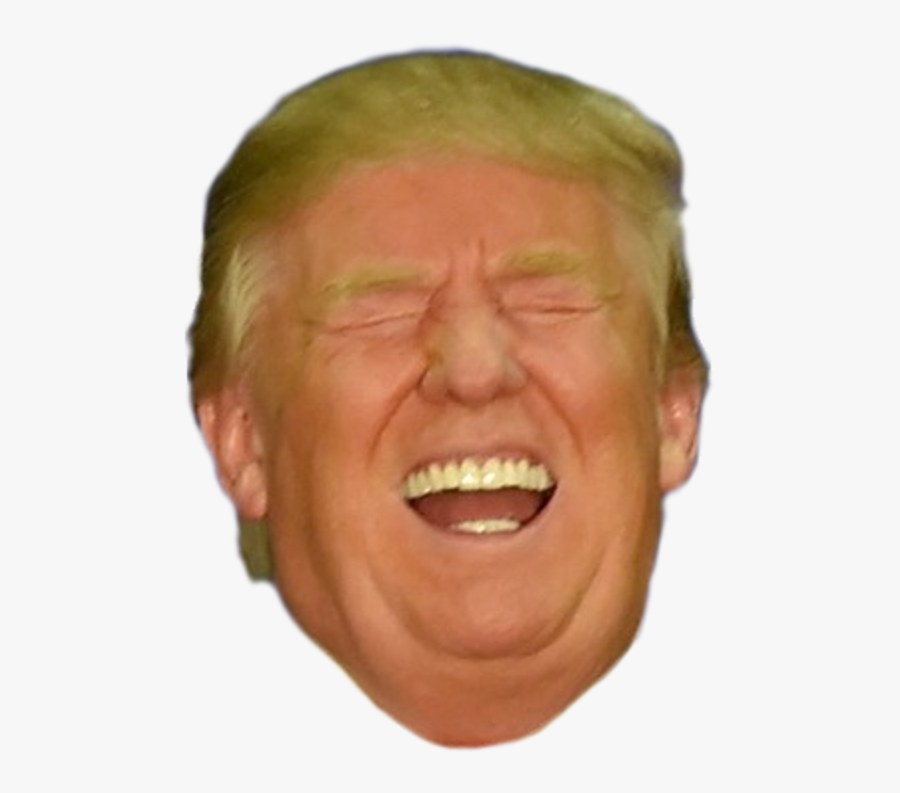 Donald Trump Chin President Of The United States Make - Donald Trump Hard Laughing, Transparent Clipart