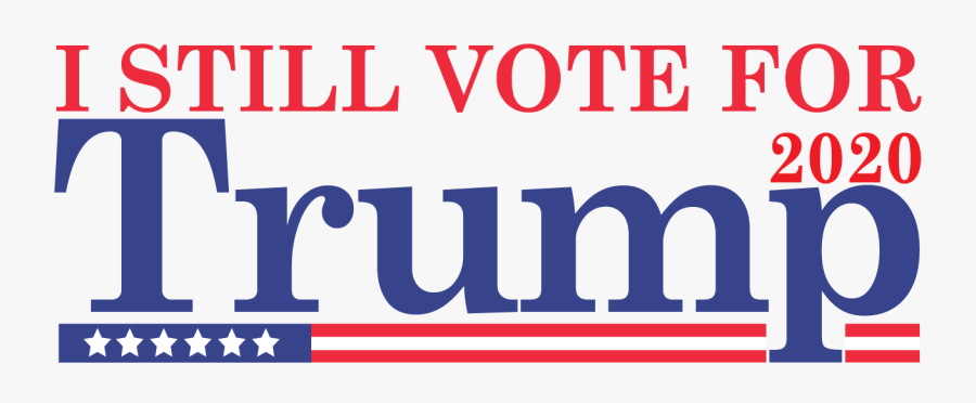 Support And Vote For Donald J Trump, Transparent Clipart