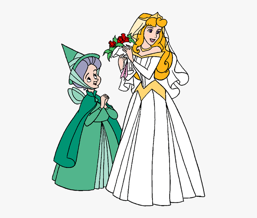 Pin May Pictures Clip Art - Princess Aurora Wedding Clipart, Transparent Clipart