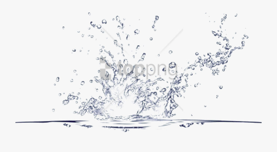 White Psd Png Background Splash Water, Transparent Clipart
