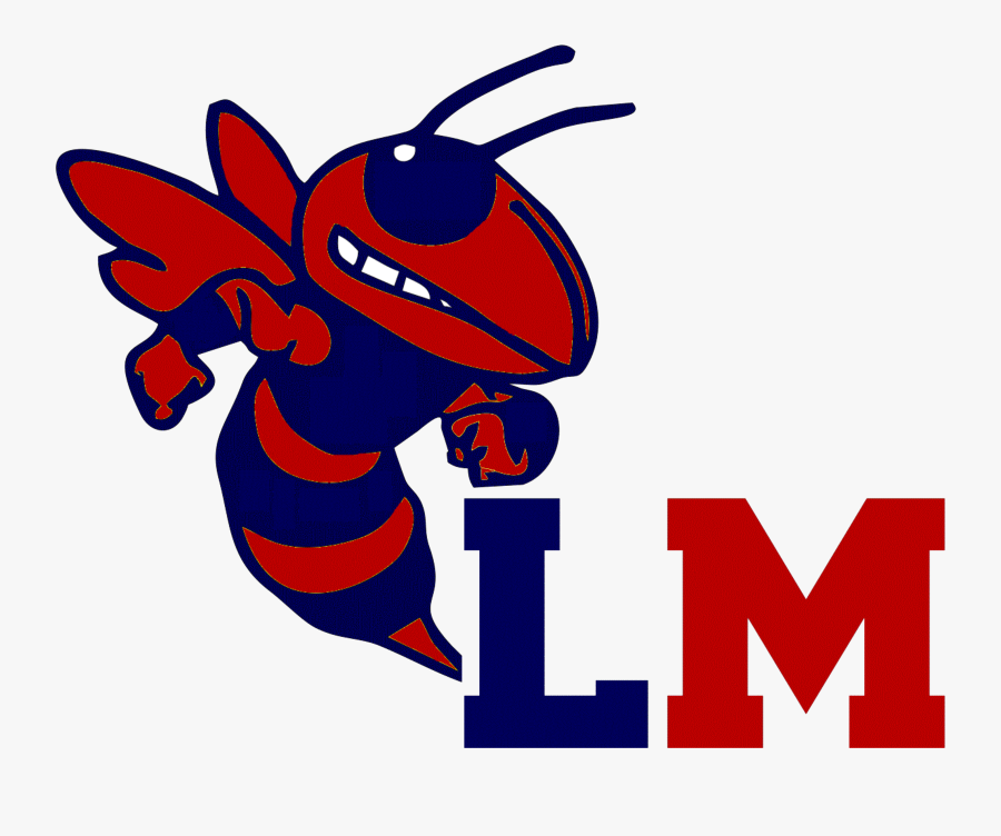 Red And Blue Hornet Lm Combo - Cartoon, Transparent Clipart