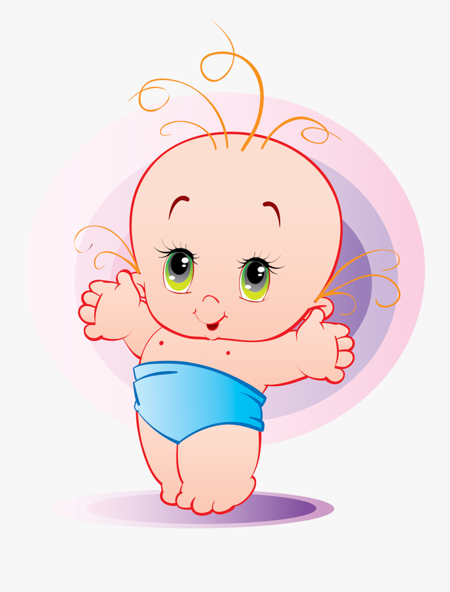 Transparent Baby Book Clipart - Baby Vector Free Download, Transparent Clipart