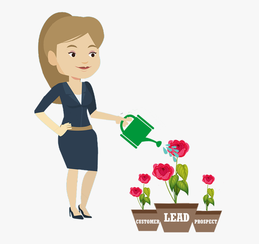 Environmental Cartoon Girl, Transparent Clipart