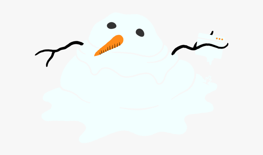 Fav Things Expired Content Clear, Melted Snowman - Illustration, Transparent Clipart
