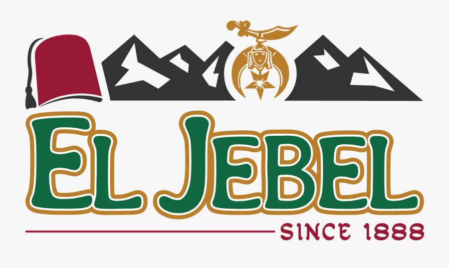 El Jebel Shriners - Mountain Birth Announcement, Transparent Clipart