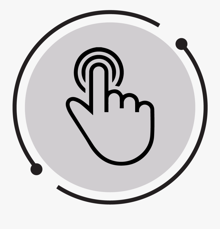 One-touch - Circle, Transparent Clipart