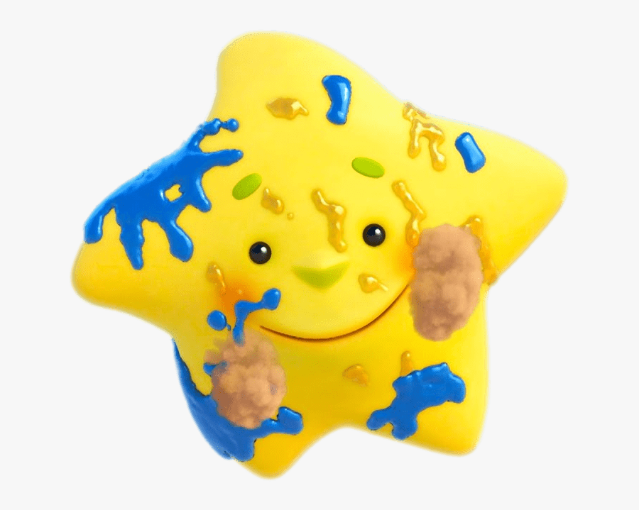 Cloudbabies Little Star Full Of Paint Splatters - Cloudbabies Little Star, Transparent Clipart
