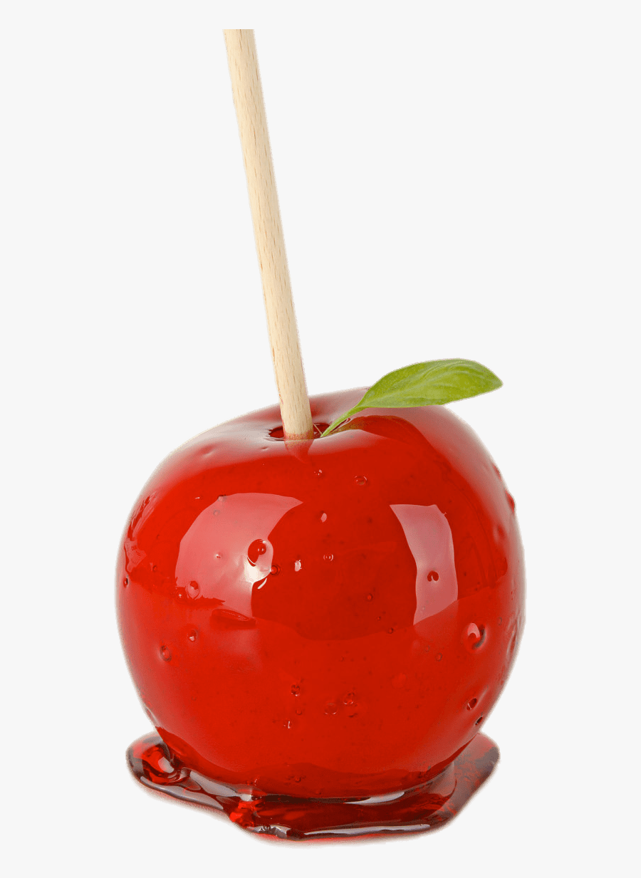 Toffee Apple On A Stick - Candy Apple, Transparent Clipart