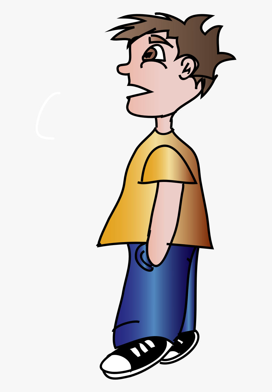 Looking Clipart Boy, Transparent Clipart