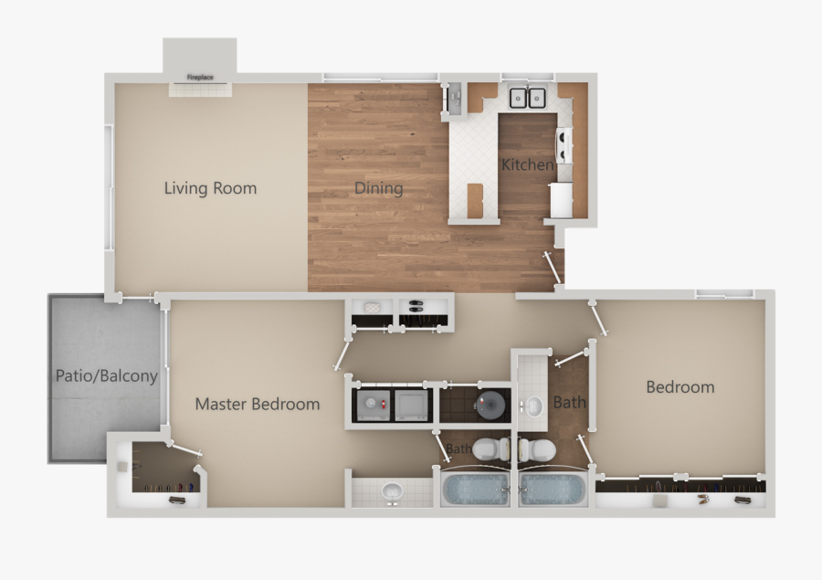 Floor Plan, Transparent Clipart