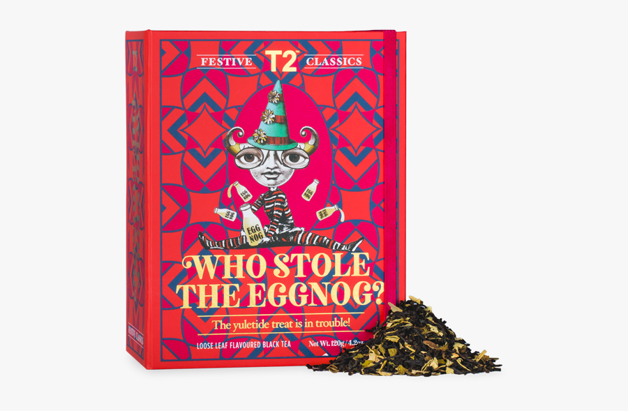 Who Stole The Eggnog Loose Leaf Feature Book - T2 Tea, Transparent Clipart
