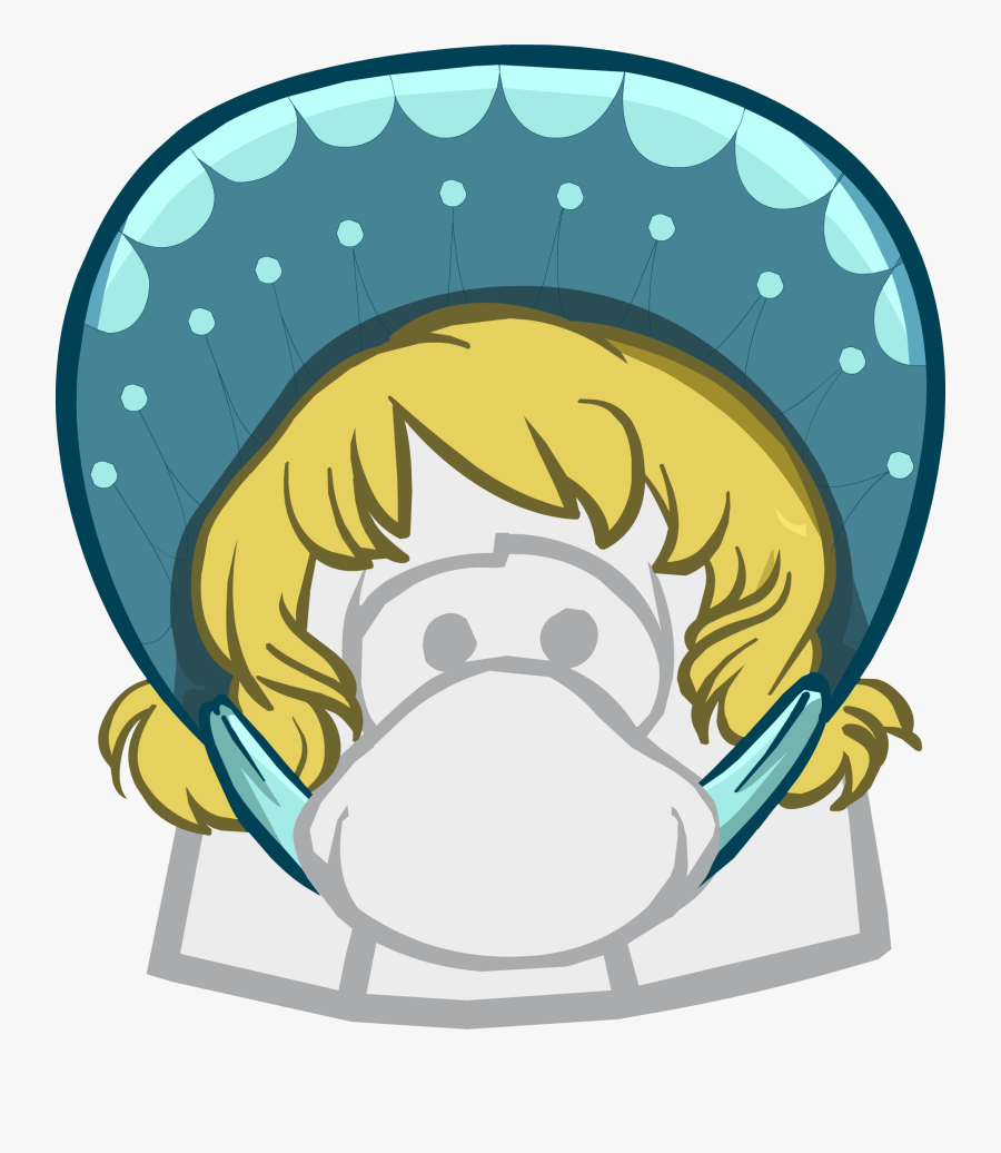 Club Penguin Wiki - Club Penguin Blonde Hair, Transparent Clipart
