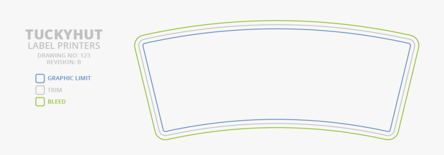 Clip Art Curved Dielines Warping Tutorial - Circle, Transparent Clipart