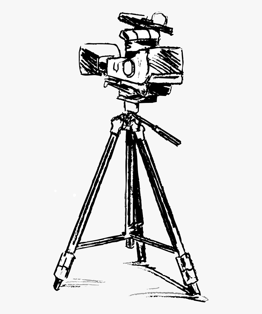Video Camera - Video Camera Drawing Png, Transparent Clipart