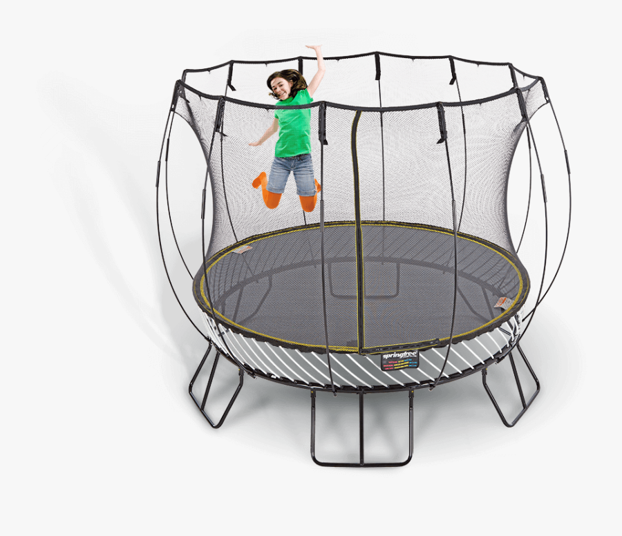 Image Description - Springfree R79 Round 10ft Trampoline, Transparent Clipart