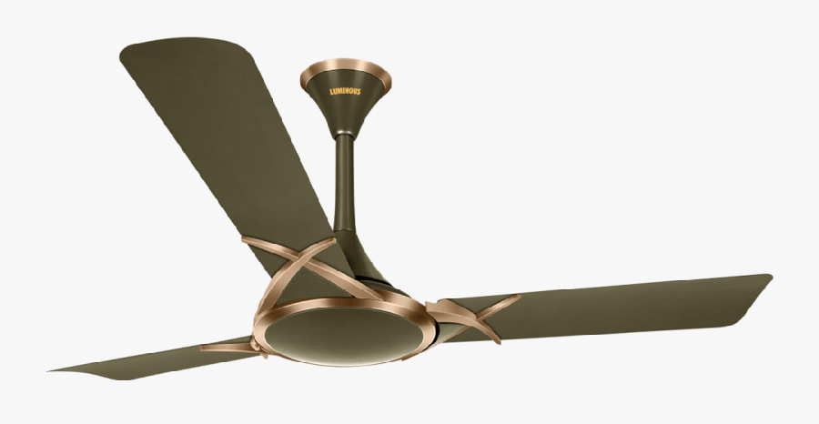 Luminous Deltoid Ceiling Fan, Transparent Clipart