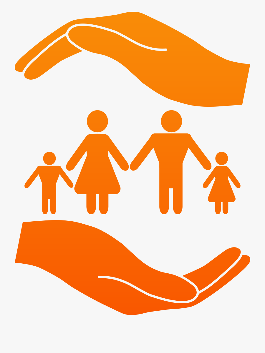 Hands Holding People Icon, Transparent Clipart