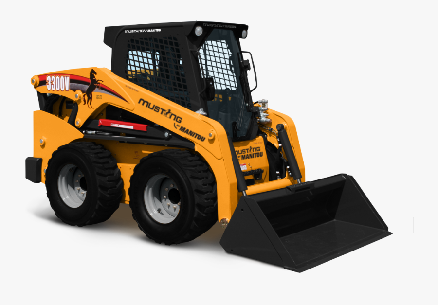 Mustang Skid Steer, Transparent Clipart