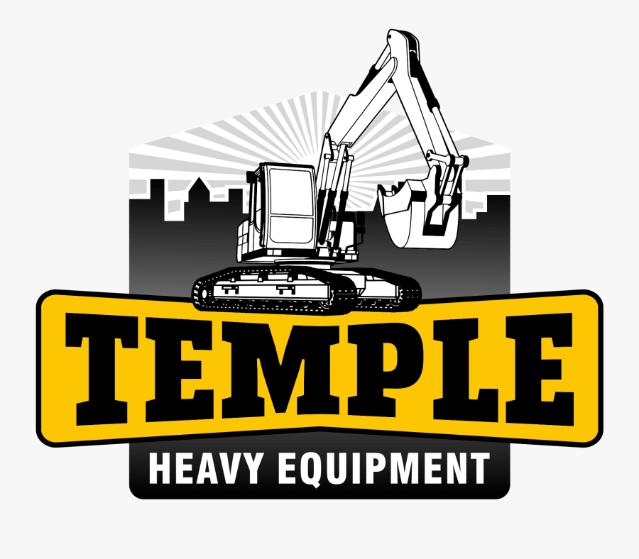 Temple Heavy Equipment All Heavy Equipment Machines Logo , Free