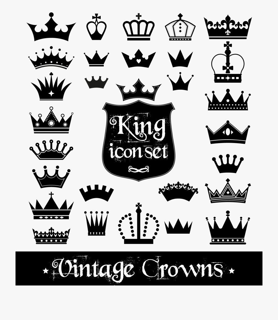 Crown Euclidean Vector - King Crown Svg Free, Transparent Clipart