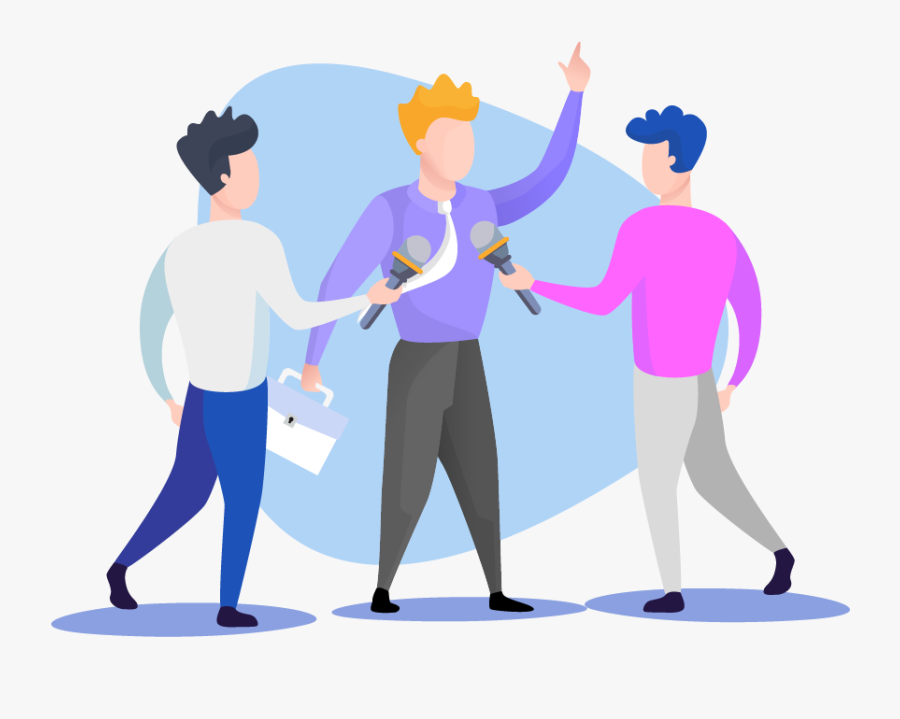 Get Press Coverage With Haro - Illustration, Transparent Clipart