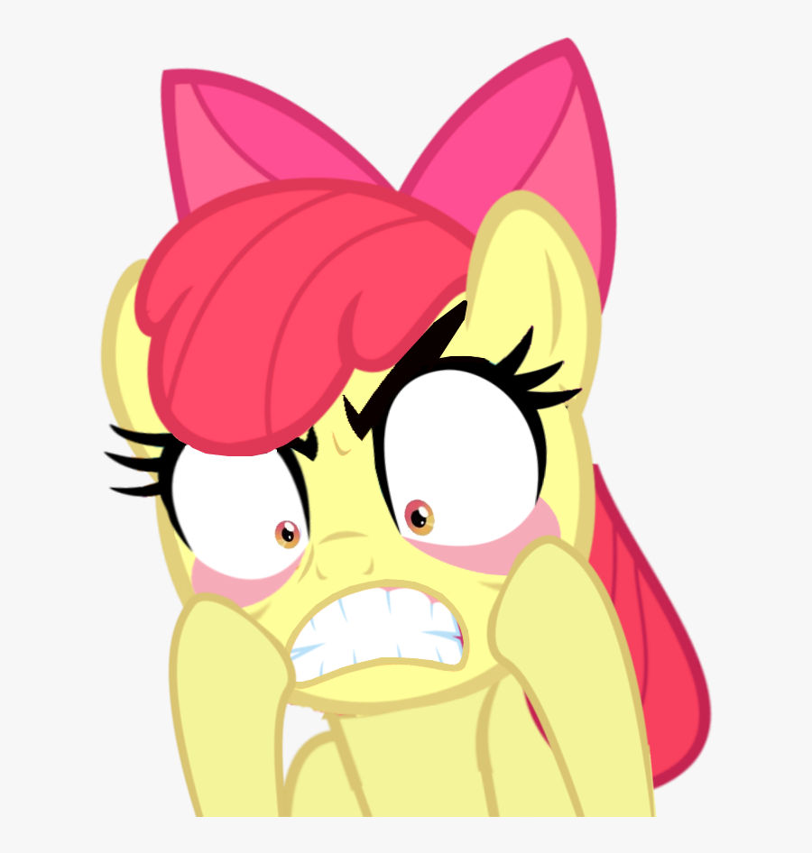 Angry, Apple Bloom, Artist Needed, Edit, Eyelid Pull, - Apple Bloom Angry, Transparent Clipart