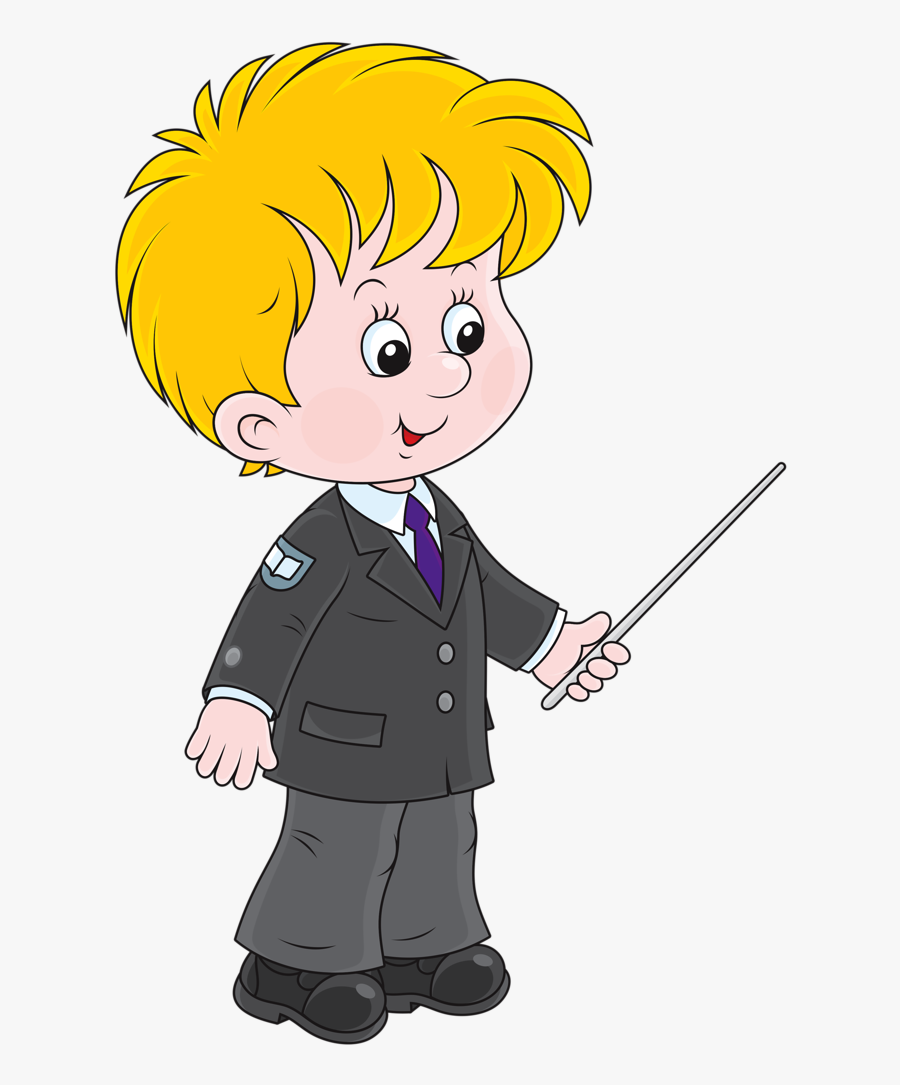 Cartoon Pupil, Transparent Clipart