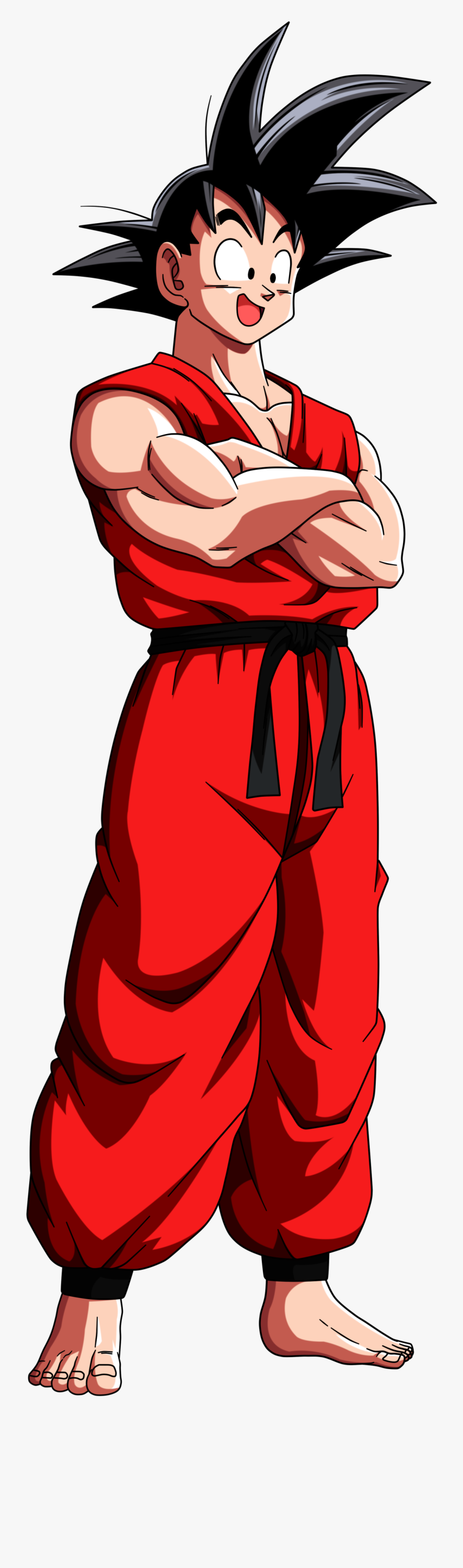 Transparent Goku - Goku Joven Png, Transparent Clipart
