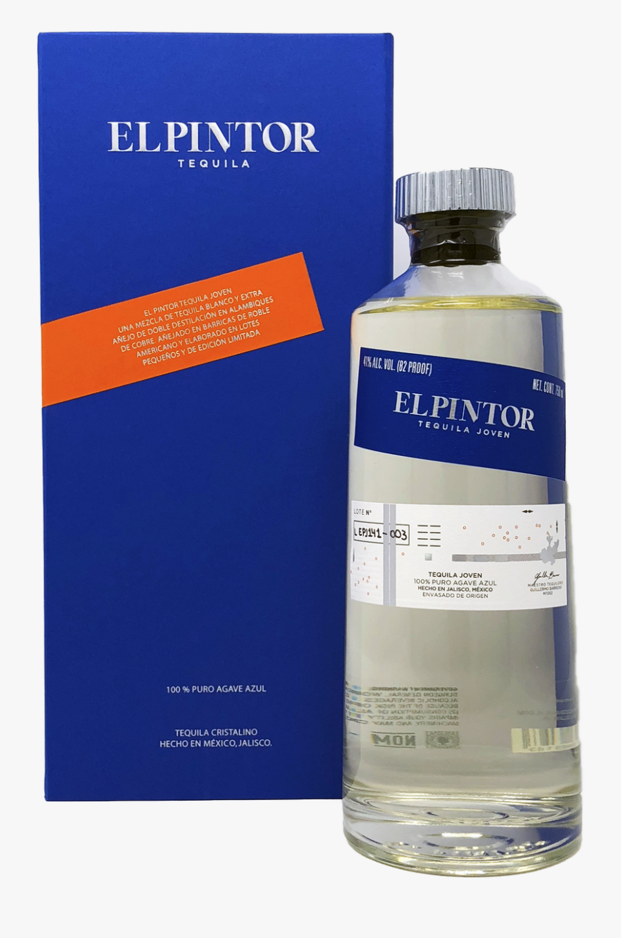 Transparent Pintor Png - Tequila Joven El Pintor, Transparent Clipart