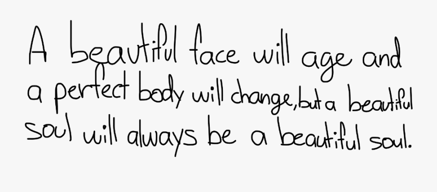 #beautiful #change #soul #perfect #text #letters #deep - Handwriting, Transparent Clipart