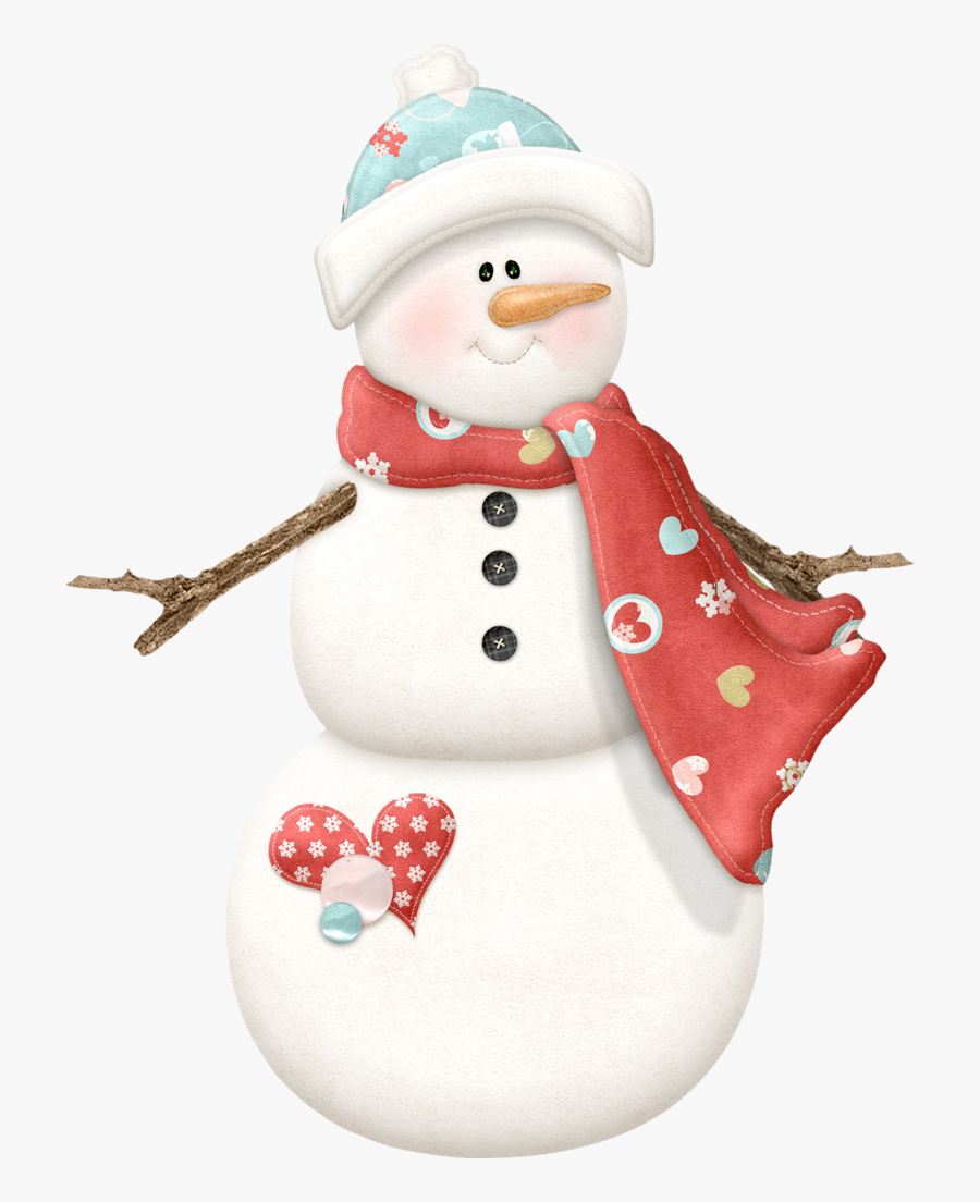 Snowman, Transparent Clipart