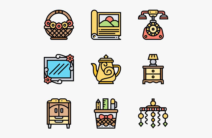 Vintage Decoration - Stock Market Icon Png, Transparent Clipart