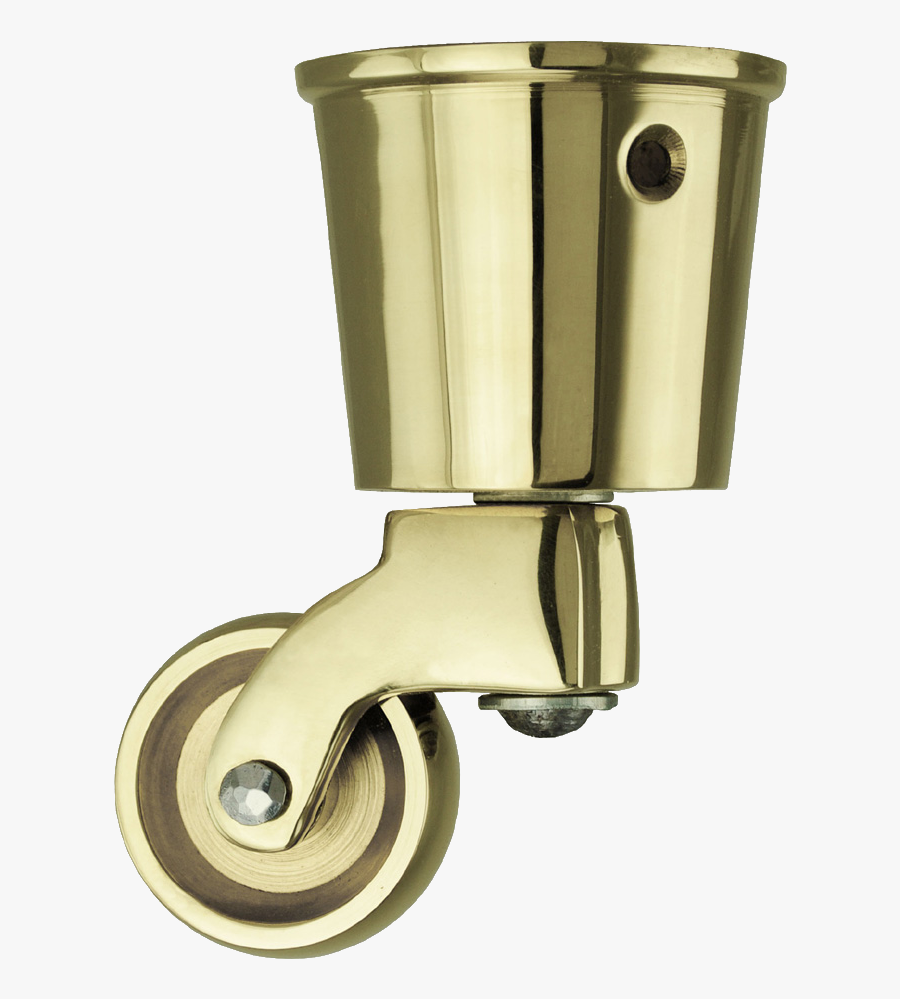 Brass Cabinet Wheel, Transparent Clipart
