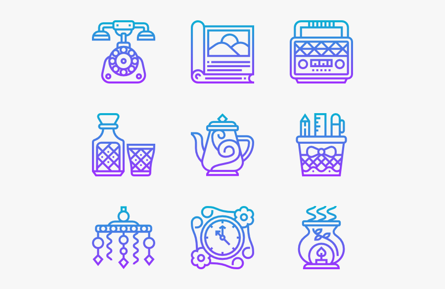 Vintage Decoration - Vintage Icon Png, Transparent Clipart