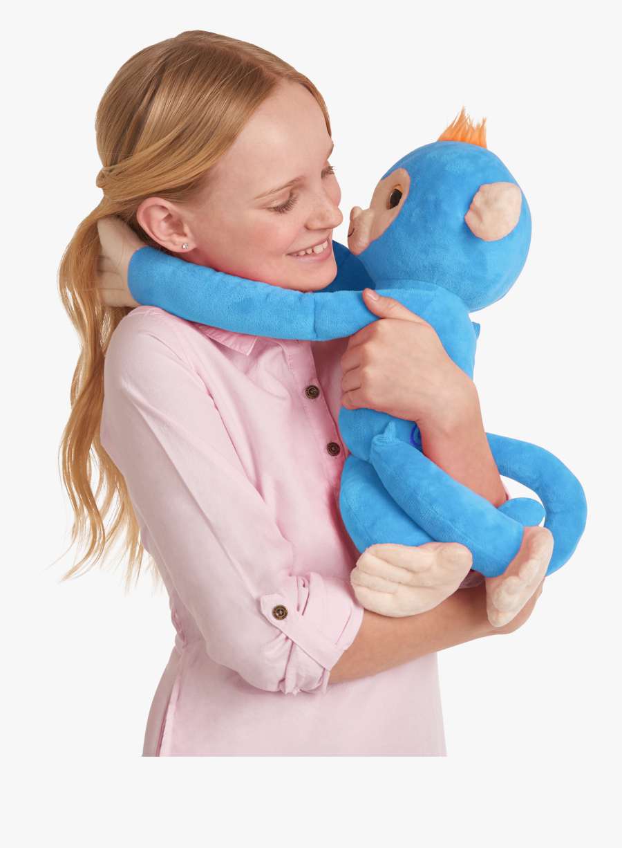 Mother Hugging A Child In Cold Weather Png - Fingerlings Hugs Interactive Plush, Transparent Clipart