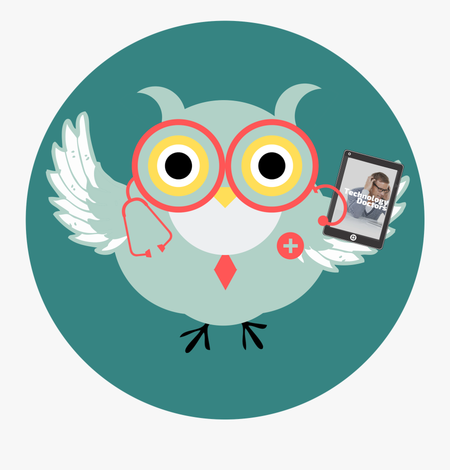 The Technology Doctors Logo - Cartoon, Transparent Clipart