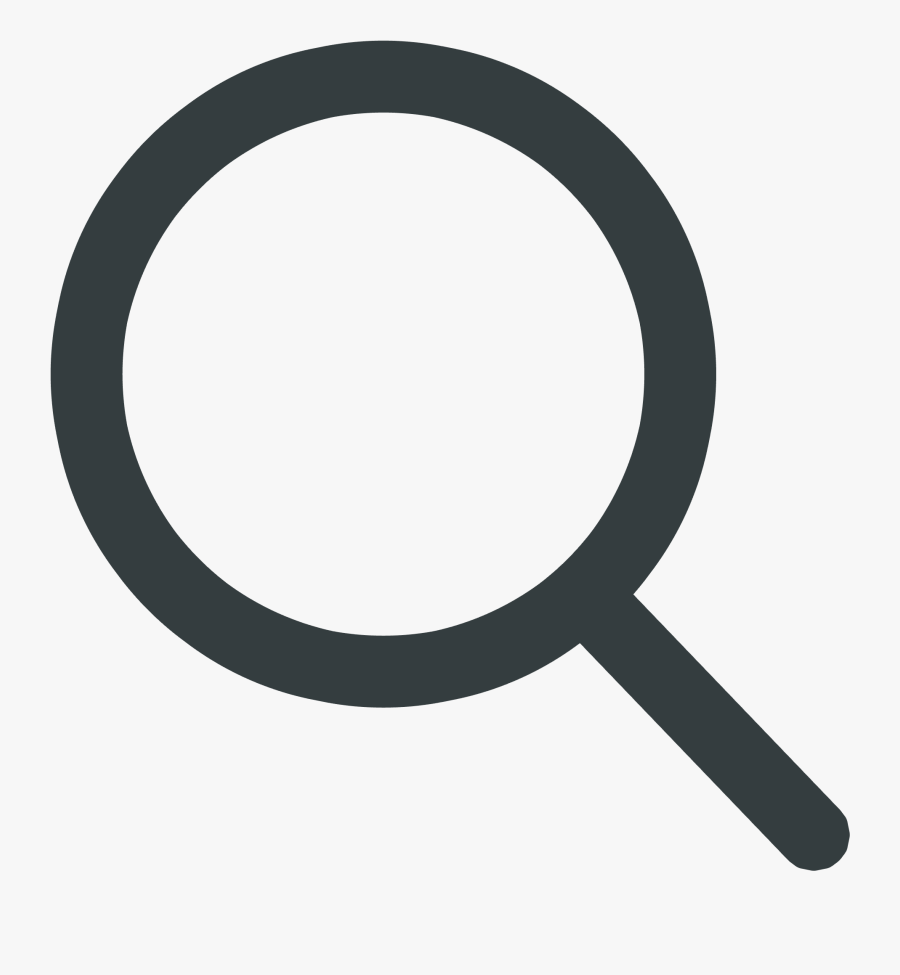 Magnifying Glass With Cross, Transparent Clipart