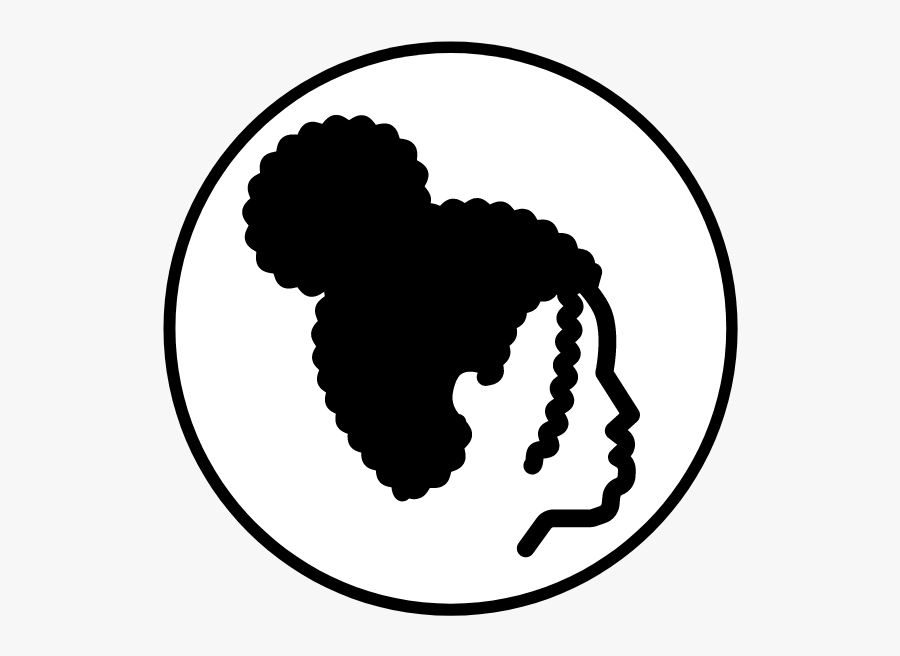 Natural Short Updo Hair Styles For Black Women, Transparent Clipart