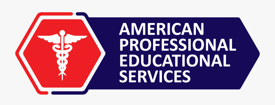 American Professional Educational Services - Sign, Transparent Clipart