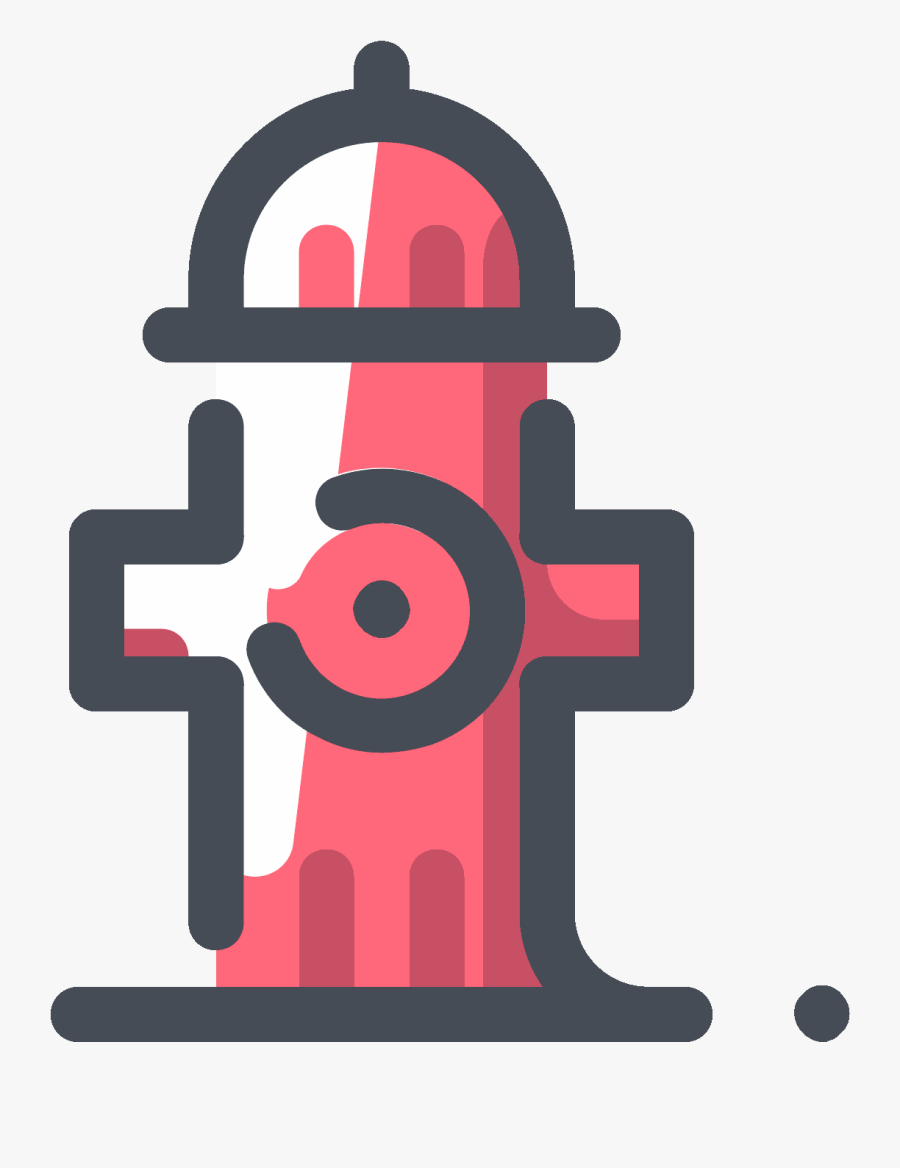 Fire Hydrant Icon Icon Cartoon Royalty Free Vector - Fire Hydrant, Transparent Clipart