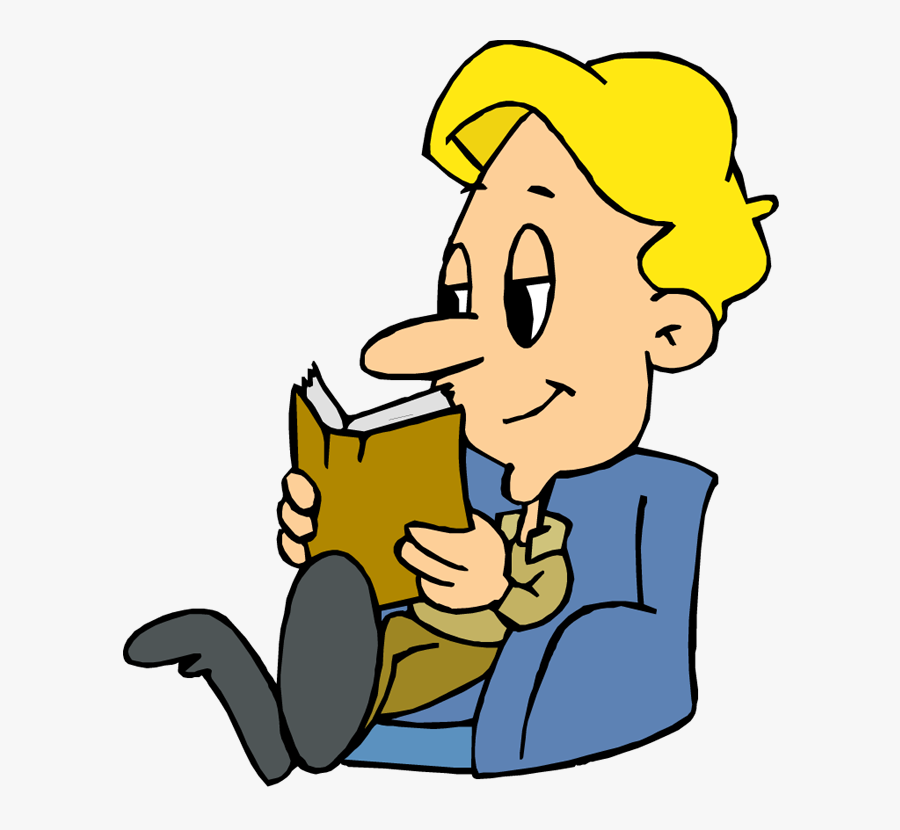 Financial Clipart Stress Person - Student Animated Reading Gif, Transparent Clipart