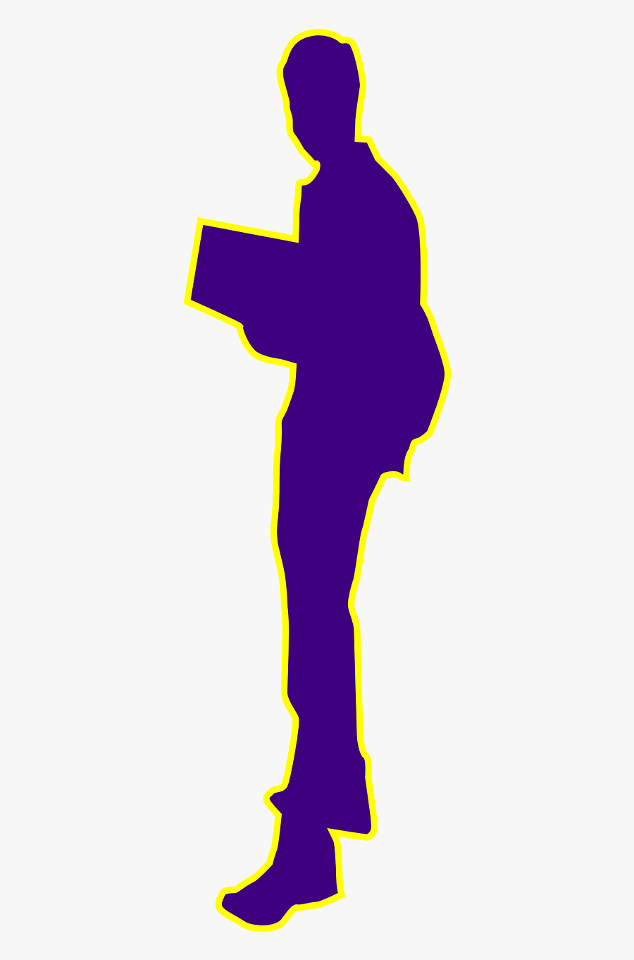 Transparent Person Reading Newspaper Clipart, Transparent Clipart